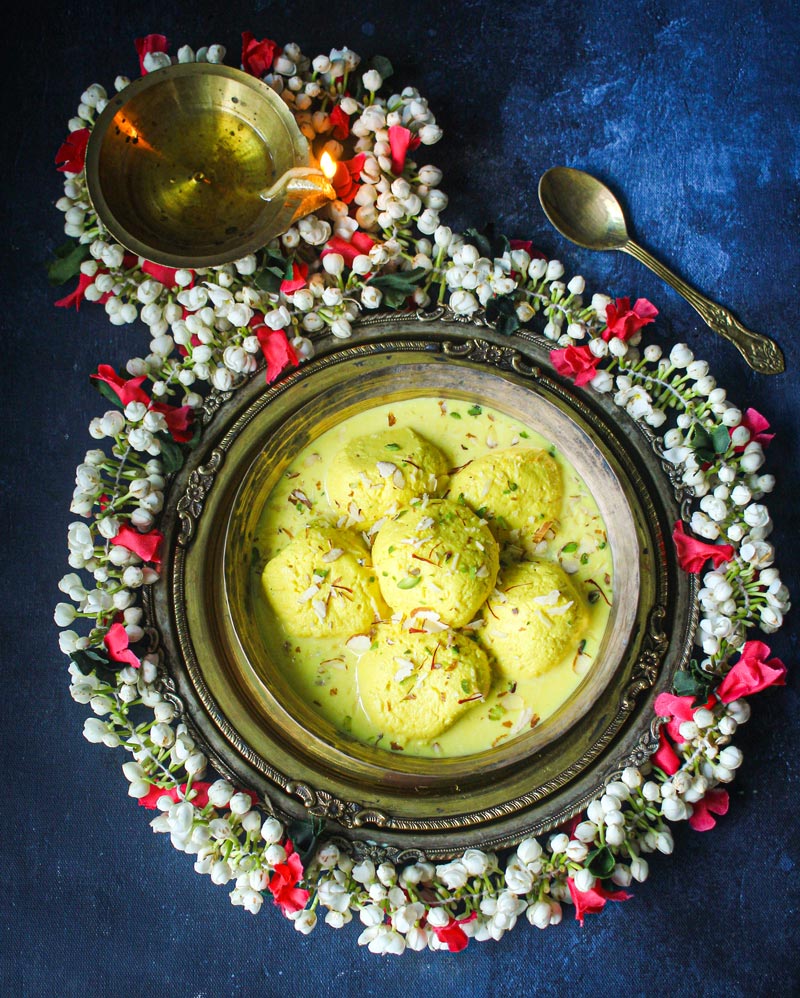 Kesar Rajbhog Rasmalai